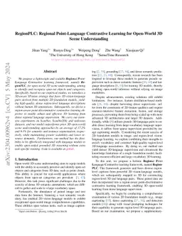 RegionPLC: Regional Point-Language Contrastive Learning for Open-World
  3D Scene Understanding