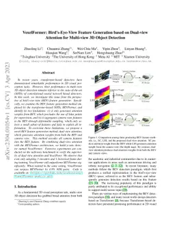 VoxelFormer: Bird's-Eye-View Feature Generation based on Dual-view
  Attention for Multi-view 3D Object Detection
