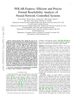 POLAR-Express: Efficient and Precise Formal Reachability Analysis of
  Neural-Network Controlled Systems