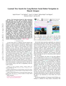 Learned Tree Search for Long-Horizon Social Robot Navigation in Shared
  Airspace
