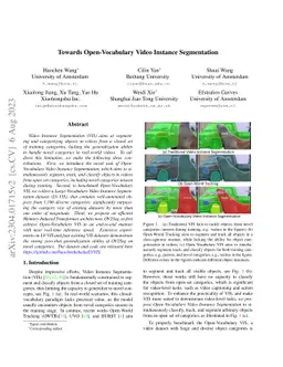 Towards Open-Vocabulary Video Instance Segmentation