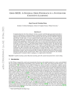 Grid-SD2E: A General Grid-Feedback in a System for Cognitive Learning