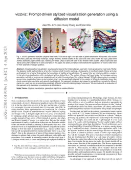 viz2viz: Prompt-driven stylized visualization generation using a
  diffusion model