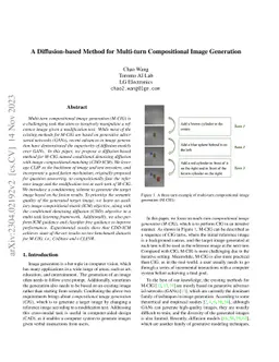 A Diffusion-based Method for Multi-turn Compositional Image Generation