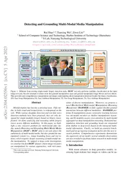 Detecting and Grounding Multi-Modal Media Manipulation