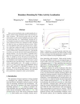 Boundary-Denoising for Video Activity Localization
