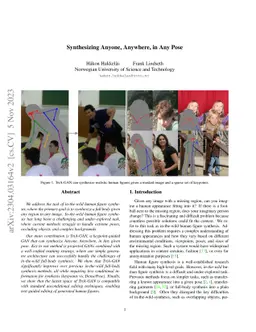 Synthesizing Anyone, Anywhere, in Any Pose