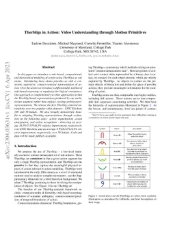 Therbligs in Action: Video Understanding through Motion Primitives