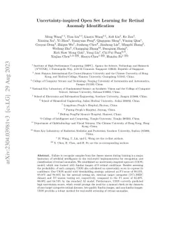 Uncertainty-inspired Open Set Learning for Retinal Anomaly
  Identification
