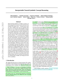 Interpretable Neural-Symbolic Concept Reasoning