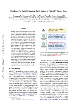 ChatLog: Carefully Evaluating the Evolution of ChatGPT Across Time