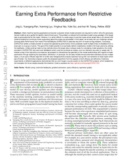 Earning Extra Performance from Restrictive Feedbacks