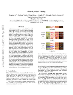 Scene Style Text Editing