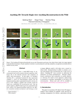 Anything-3D: Towards Single-view Anything Reconstruction in the Wild
