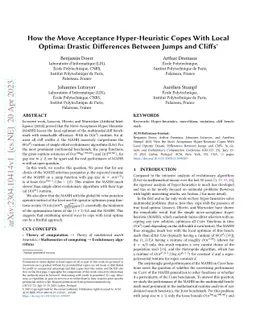 How the Move Acceptance Hyper-Heuristic Copes With Local Optima: Drastic
  Differences Between Jumps and Cliffs