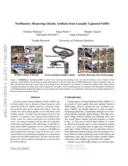 Nerfbusters: Removing Ghostly Artifacts from Casually Captured NeRFs