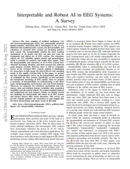 Interpretable and Robust AI in EEG Systems: A Survey