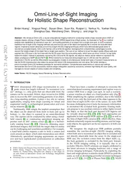 Omni-Line-of-Sight Imaging for Holistic Shape Reconstruction