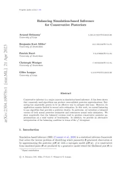 Balancing Simulation-based Inference for Conservative Posteriors