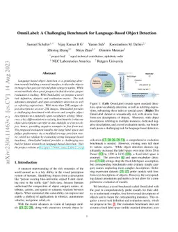 OmniLabel: A Challenging Benchmark for Language-Based Object Detection
