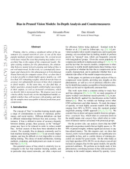 Bias in Pruned Vision Models: In-Depth Analysis and Countermeasures