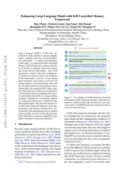 SCM: Enhancing Large Language Model with Self-Controlled Memory Framework