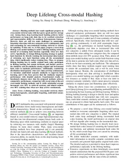 Deep Lifelong Cross-modal Hashing