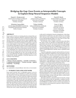 Bridging the Gap: Gaze Events as Interpretable Concepts to Explain Deep
  Neural Sequence Models