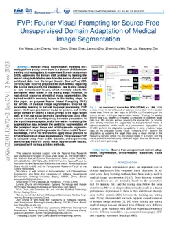 FVP: Fourier Visual Prompting for Source-Free Unsupervised Domain
  Adaptation of Medical Image Segmentation