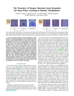 The Treachery of Images: Bayesian Scene Keypoints for Deep Policy
  Learning in Robotic Manipulation