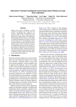 Interactive Concept Learning for Uncovering Latent Themes in Large Text
  Collections