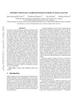 Towards unraveling calibration biases in medical image analysis
