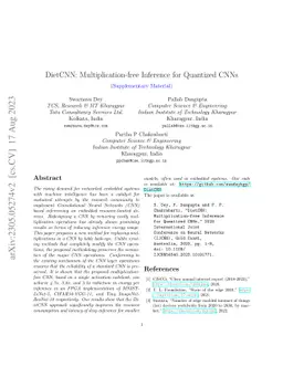 DietCNN: Multiplication-free Inference for Quantized CNNs