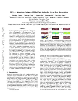 TPS++: Attention-Enhanced Thin-Plate Spline for Scene Text Recognition