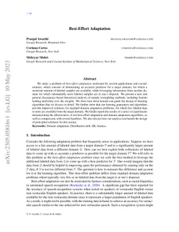 Best-Effort Adaptation