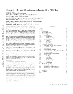 Generative AI meets 3D: A Survey on Text-to-3D in AIGC Era