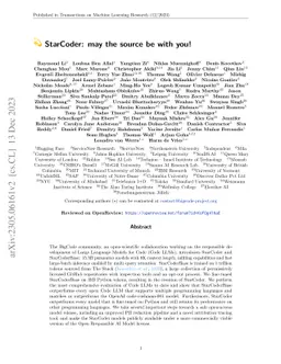 StarCoder: may the source be with you!