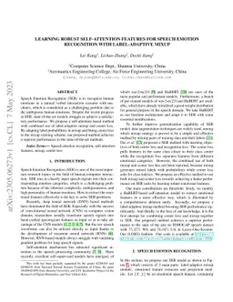 Learning Robust Self-attention Features for Speech Emotion Recognition
  with Label-adaptive Mixup