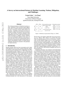 A Survey on Intersectional Fairness in Machine Learning: Notions,
  Mitigation, and Challenges