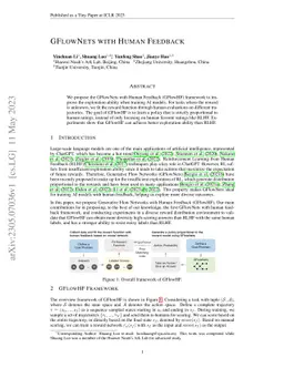 GFlowNets with Human Feedback