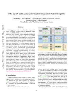 MMG-Ego4D: Multi-Modal Generalization in Egocentric Action Recognition