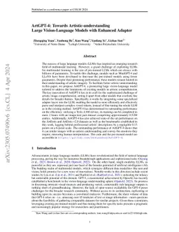 ArtGPT-4: Towards Artistic-understanding Large Vision-Language Models
  with Enhanced Adapter