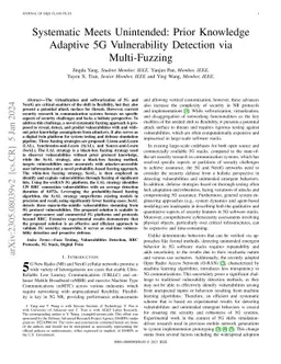 Systematic Meets Unintended: Prior Knowledge Adaptive 5G Vulnerability
  Detection via Multi-Fuzzing
