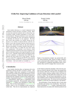 CLRerNet: Improving Confidence of Lane Detection with LaneIoU