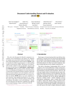 Document Understanding Dataset and Evaluation (DUDE)