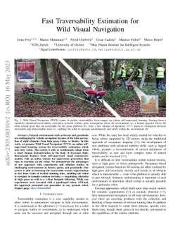 Fast Traversability Estimation for Wild Visual Navigation