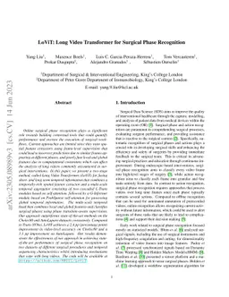 LoViT: Long Video Transformer for Surgical Phase Recognition