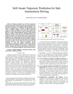 Self-Aware Trajectory Prediction for Safe Autonomous Driving