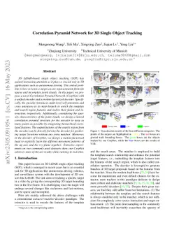 Correlation Pyramid Network for 3D Single Object Tracking