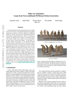 Make-An-Animation: Large-Scale Text-conditional 3D Human Motion
  Generation
